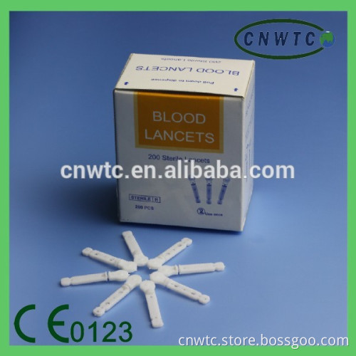 Flat sterile Blood Lancet